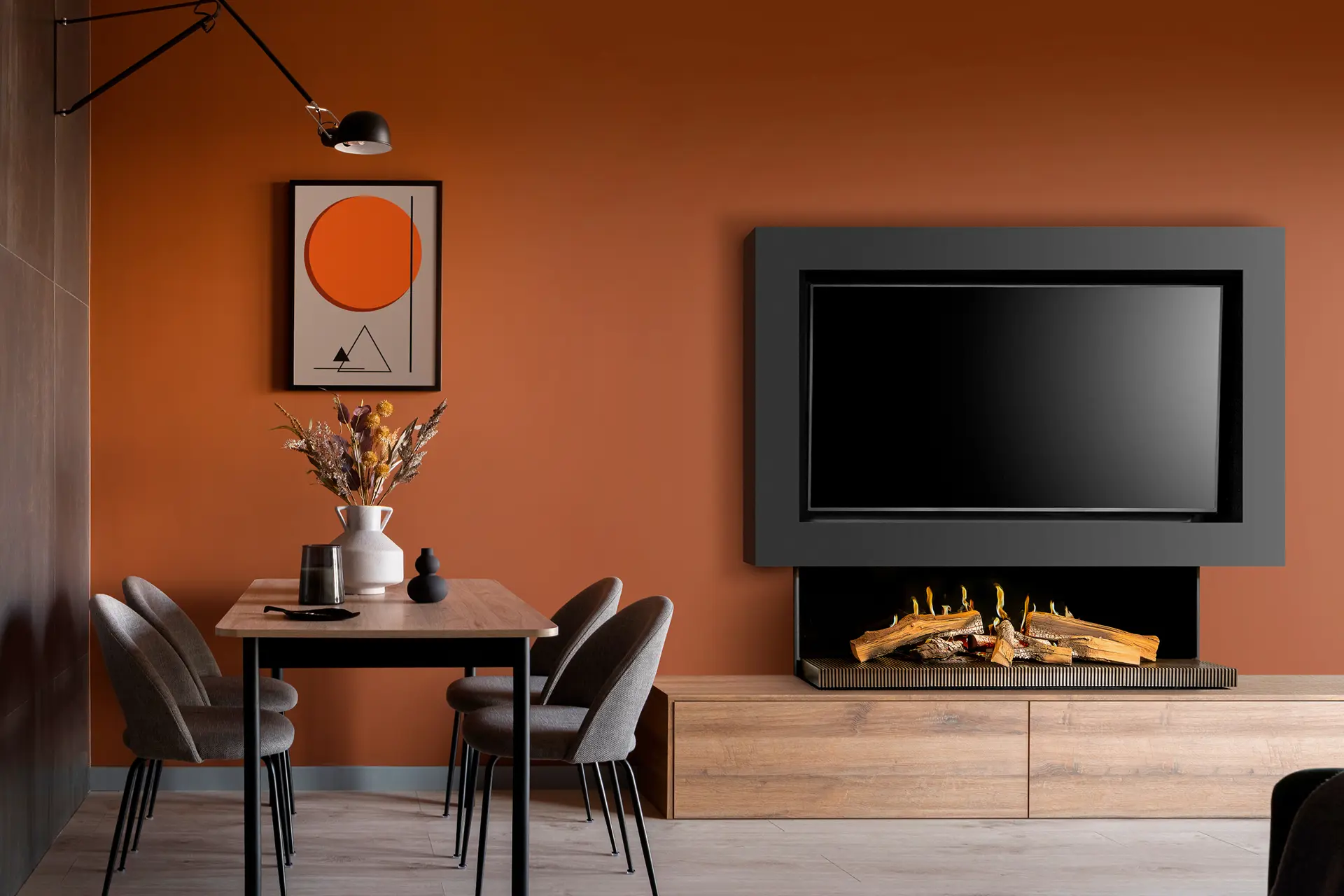 Kalfire E55 Media Wall