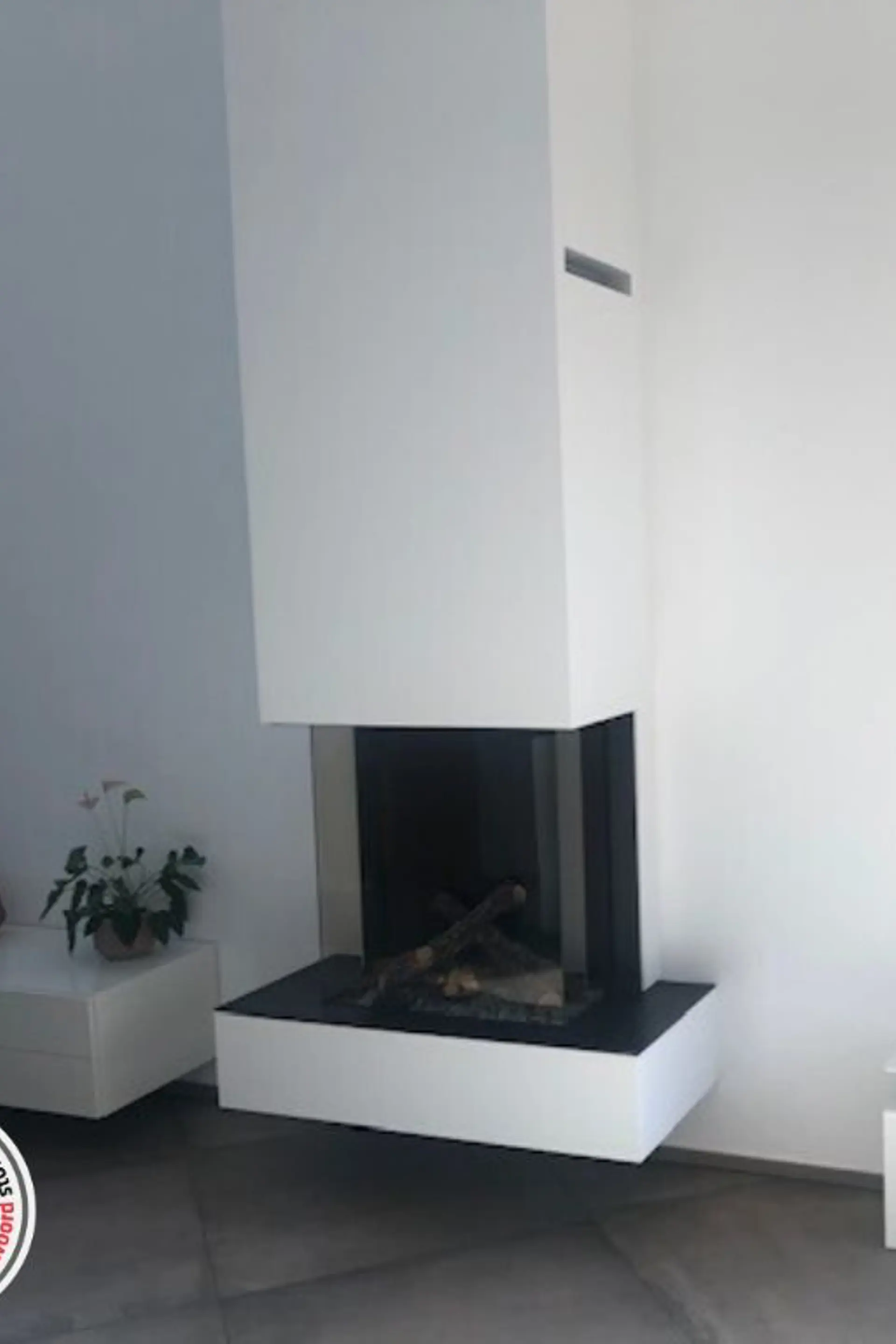 Een tijdloze gashaard in een strakke ombouw!