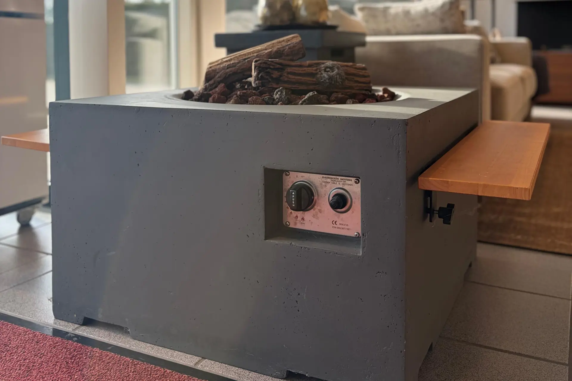 Happy Cocooning Table Vierkant Antraciet Show 2