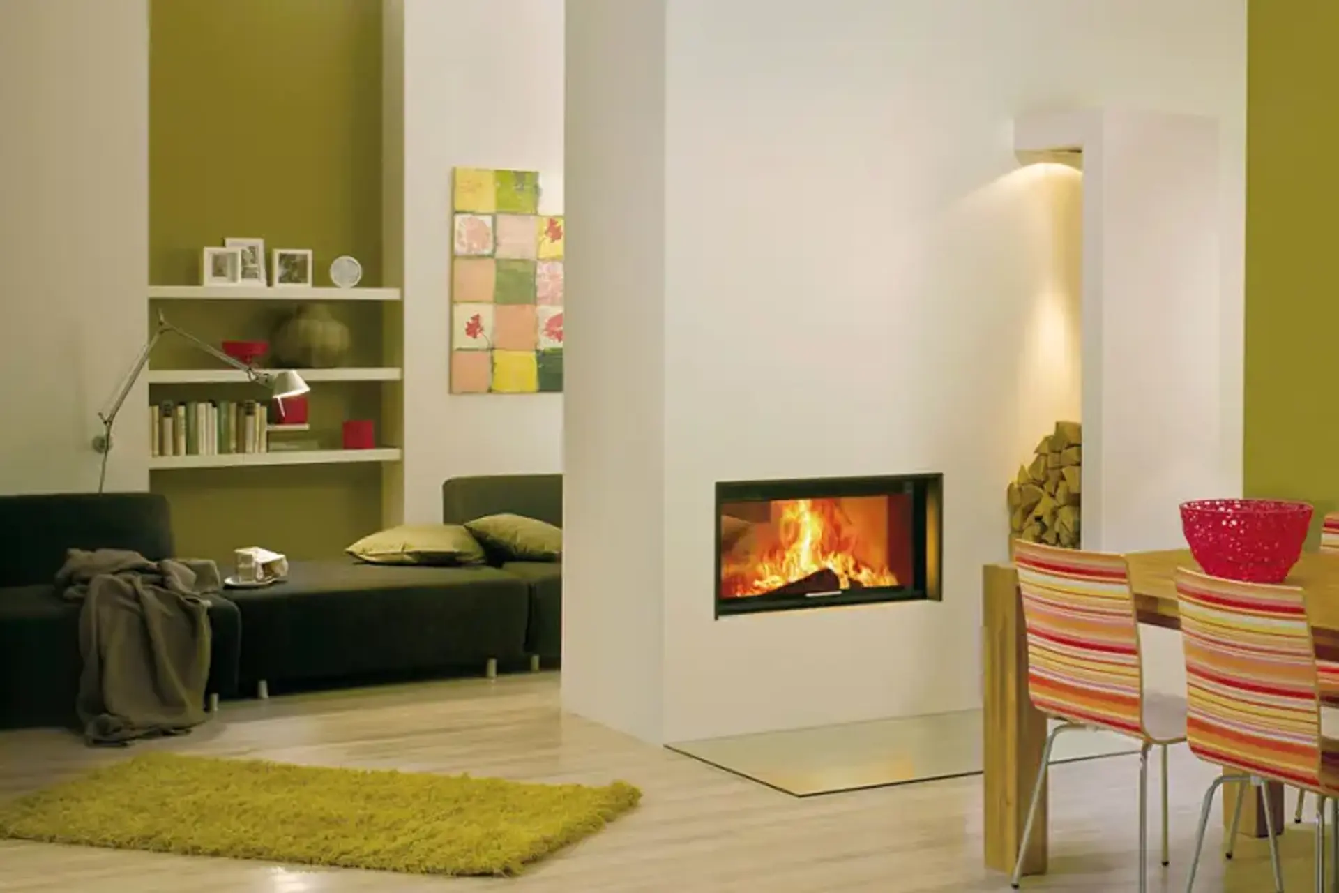 Spartherm Linear Tunnel H2o 88X44 Doorkijkhaard