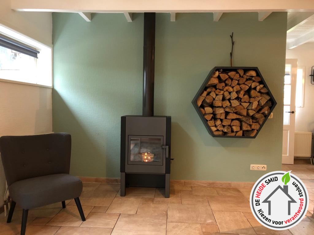 Leenders Mats Antraciet Zijstenen Zwart Woodbee Wall