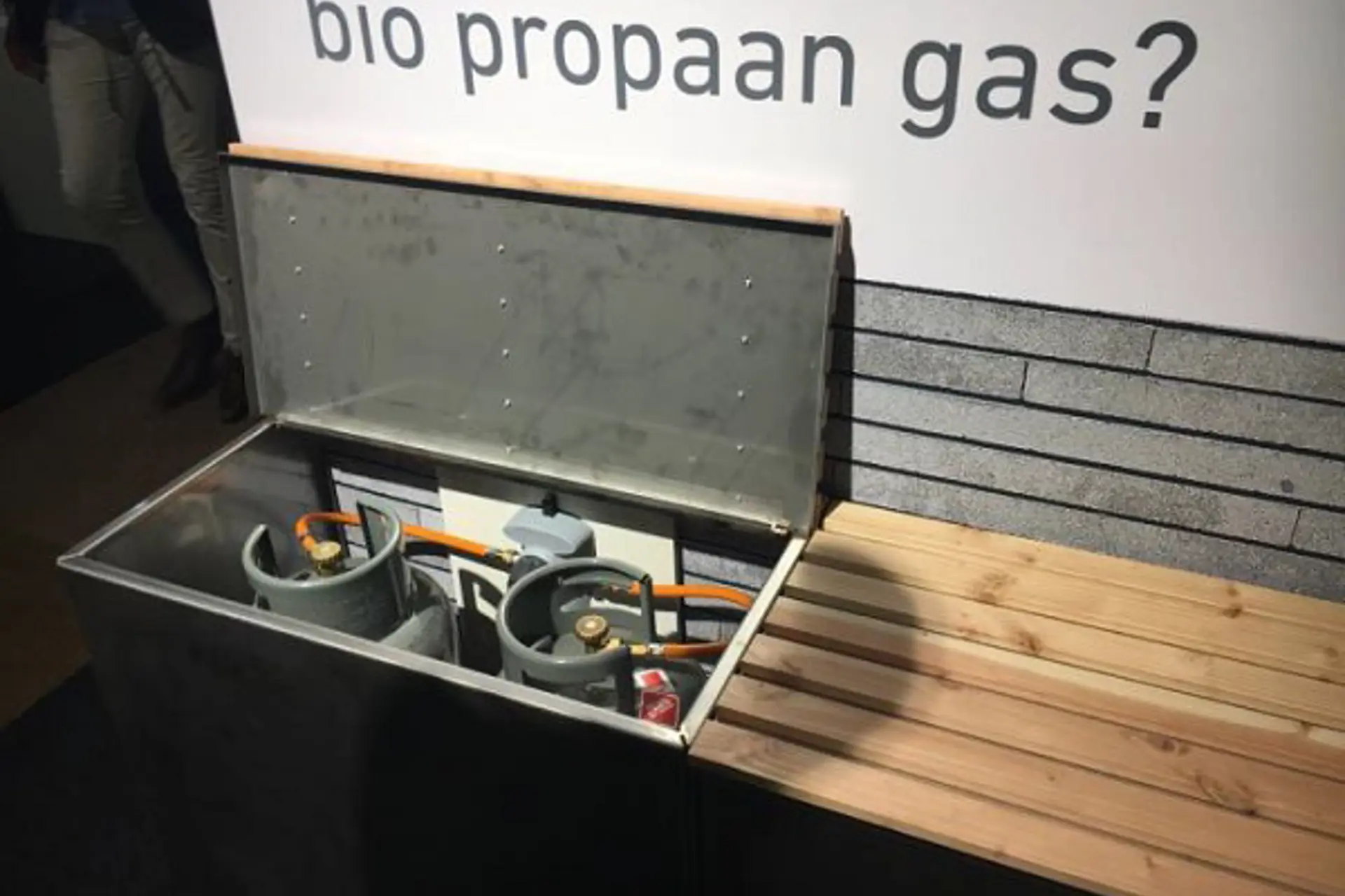 Speciale Opslagkast Gasflessen Bio Propaan