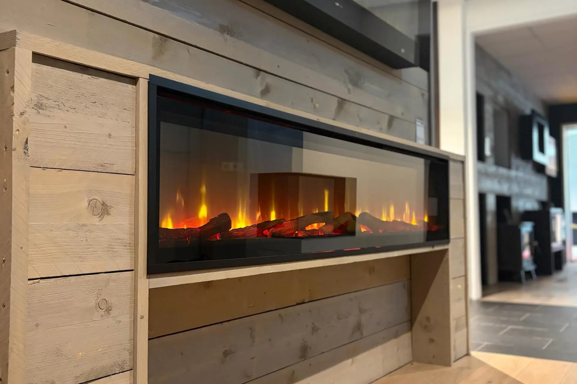 Dimplex Ignite XL 74 Te Zien In Showroom Halle 2