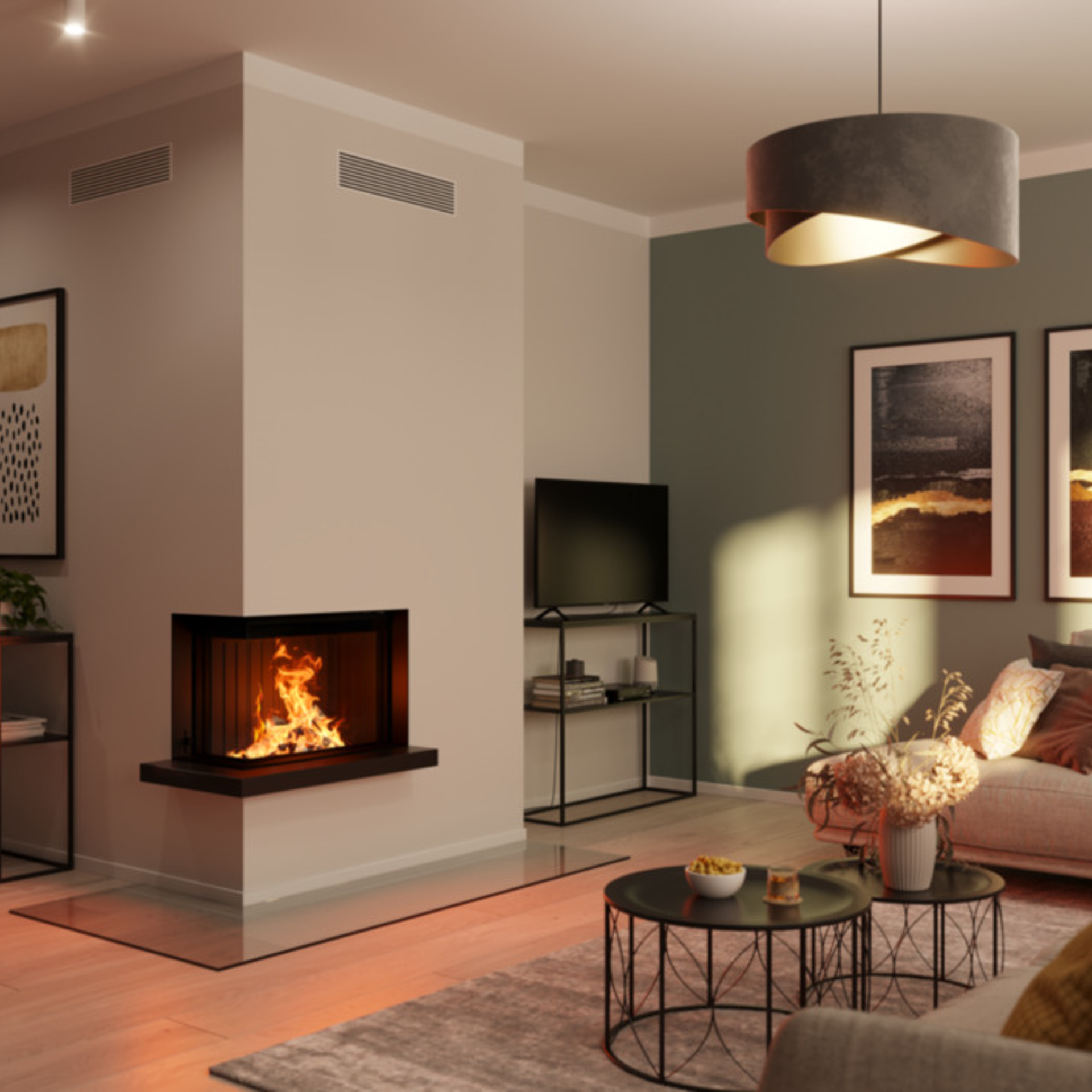 Spartherm Lean Corner 68x28x48